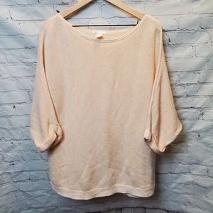 💙5/$50 Pink Knit Dolman Sweater